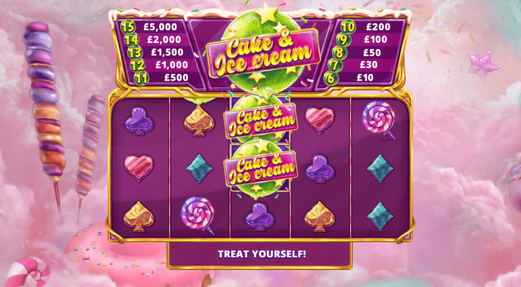 Cake & Ice Cream สล็อตค่าย Red Tiger SLOT SLOTXO