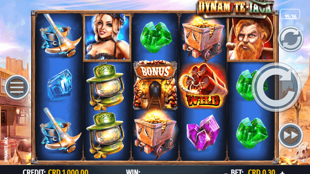 Dynamite Jack สล็อตค่าย WorldMatch SLOT SLOTXO