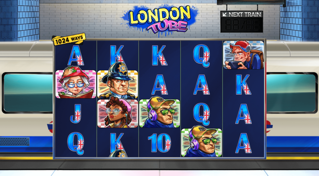 London Tube สล็อตค่าย Red Tiger SLOT SLOTXO