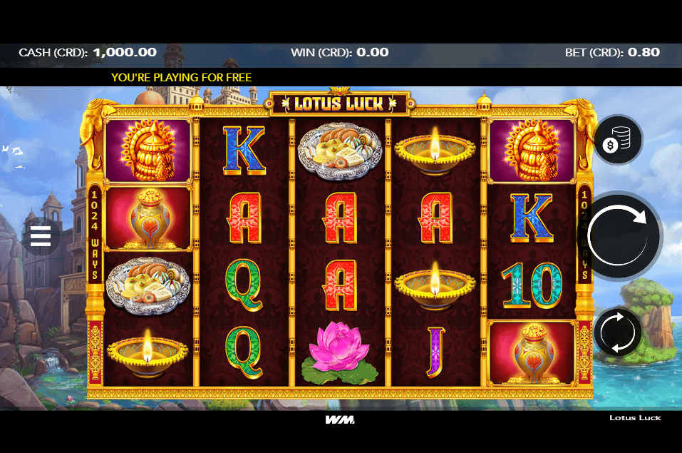 Lotus Luck สล็อตค่าย WorldMatch SLOT SLOTXO