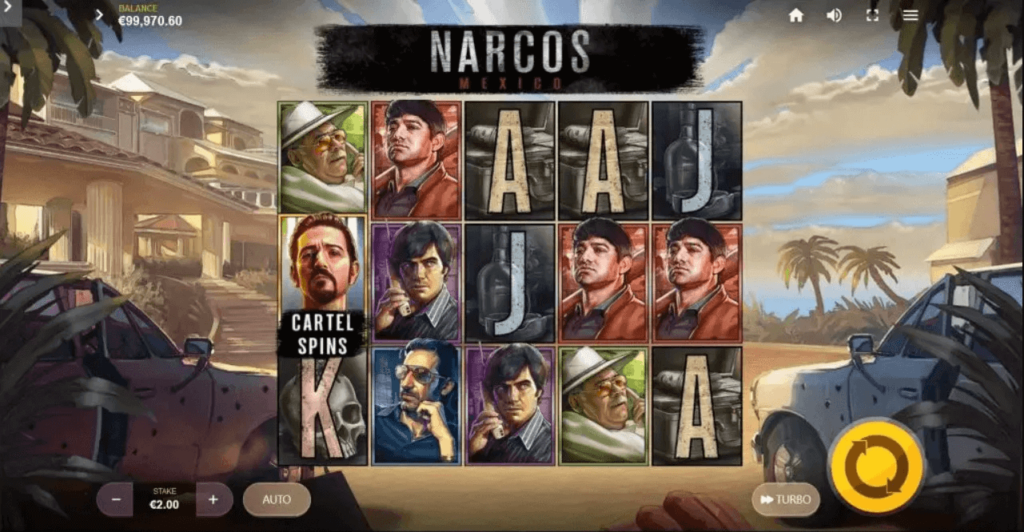 Narcos Mexico สล็อตค่าย Red Tiger SLOT SLOTXO