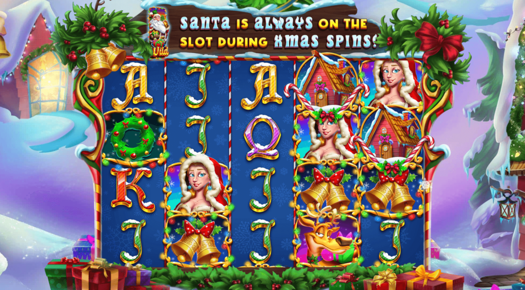Santa Spins สล็อตค่าย Red Tiger SLOT SLOTXO