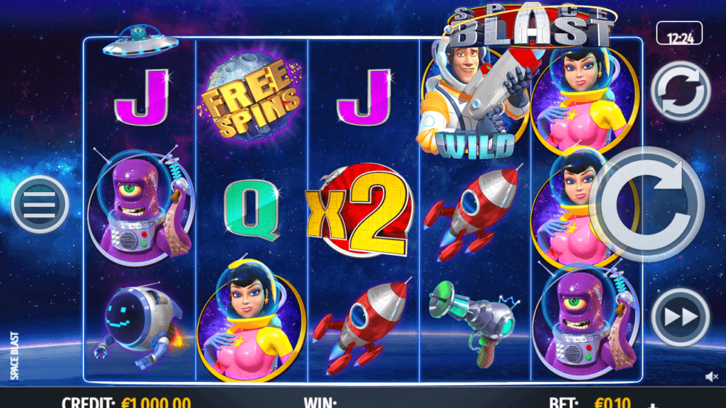 Space Blast สล็อตค่าย WorldMatch SLOT SLOTXO