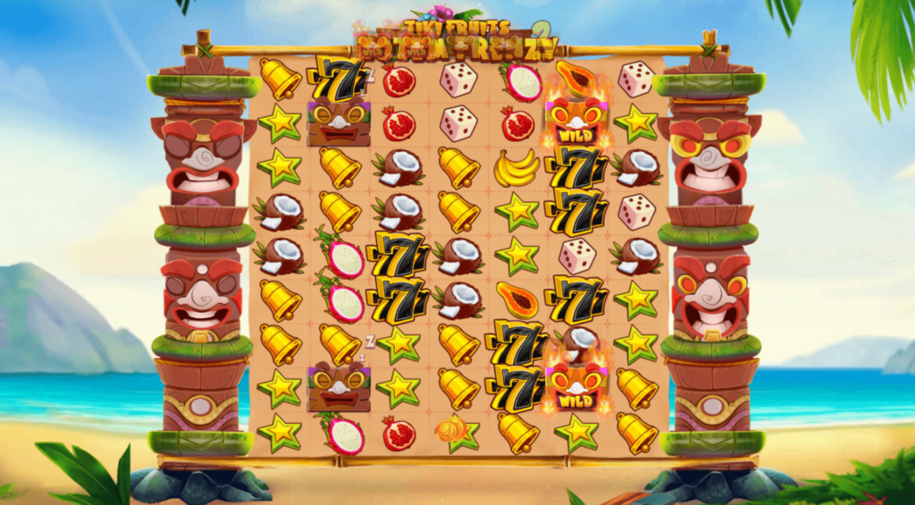 Tiki Fruits Totem Frenzy สล็อตค่าย Red Tiger SLOT SLOTXO
