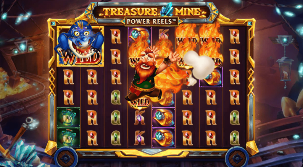Treasure Mine Power Reels™ สล็อตค่าย Red Tiger SLOT SLOTXO
