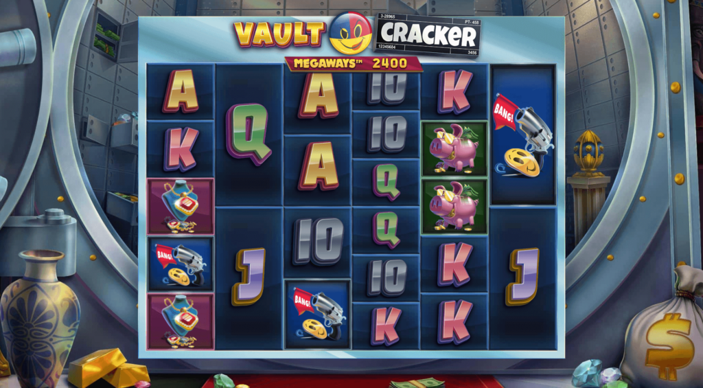 Vault Cracker MegaWays สล็อตค่าย Red Tiger SLOT SLOTXO