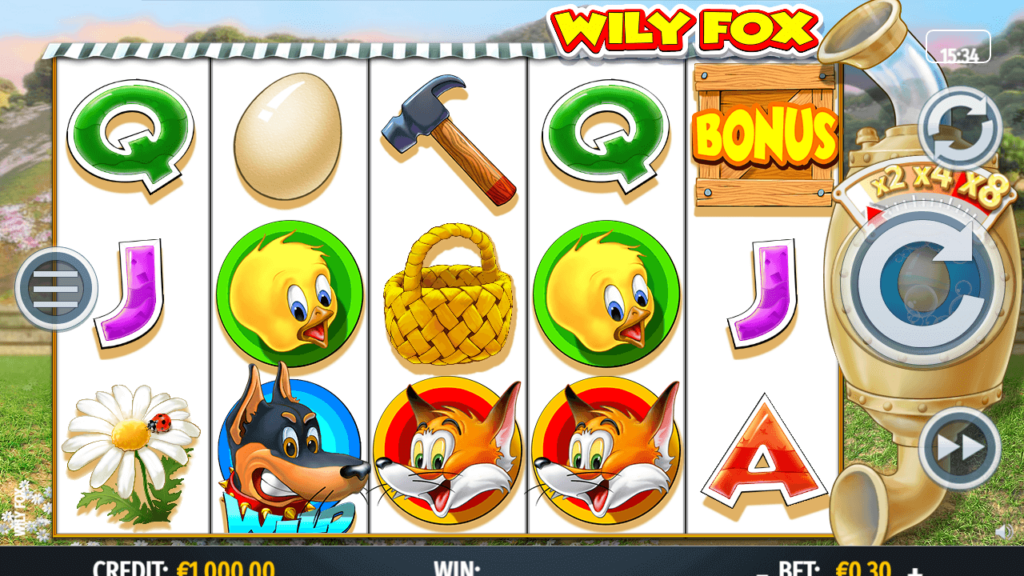 Wily Fox สล็อตค่าย WorldMatch SLOT SLOTXO