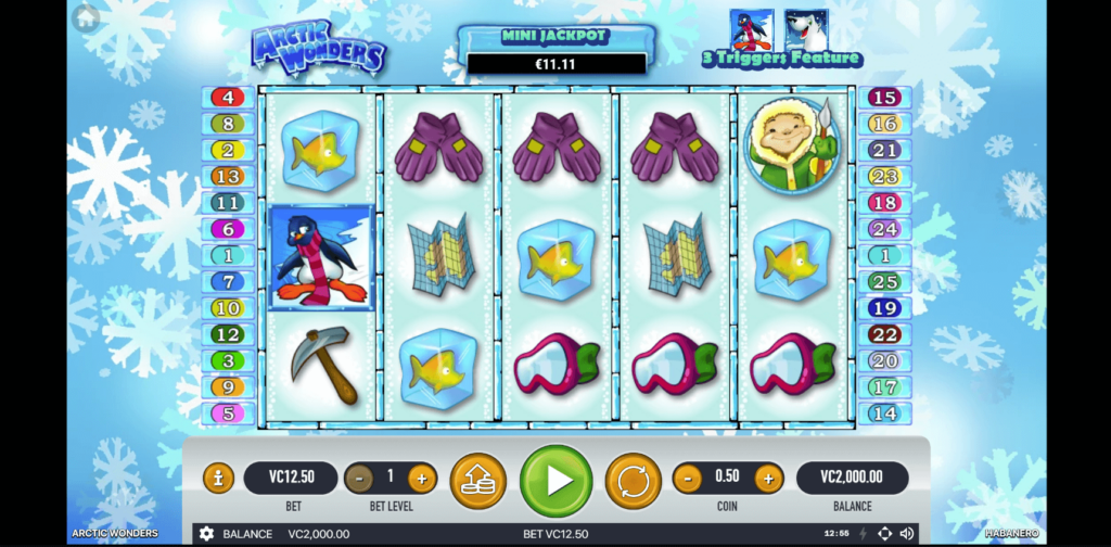 Arctic Wonders สล็อตค่าย Habanero SLOT SLOTXO