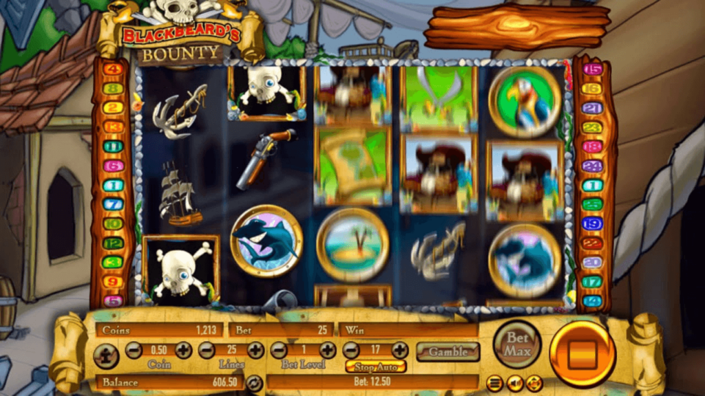 Blackbeard's Bounty สล็อตค่าย Habanero SLOT SLOTXO