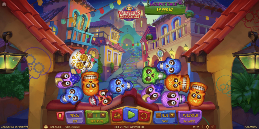 Calaveras Explosivas สล็อตค่าย Habanero SLOT SLOTXO