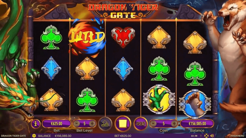 Dragon Tiger Gate สล็อตค่าย Habanero SLOT SLOTXO