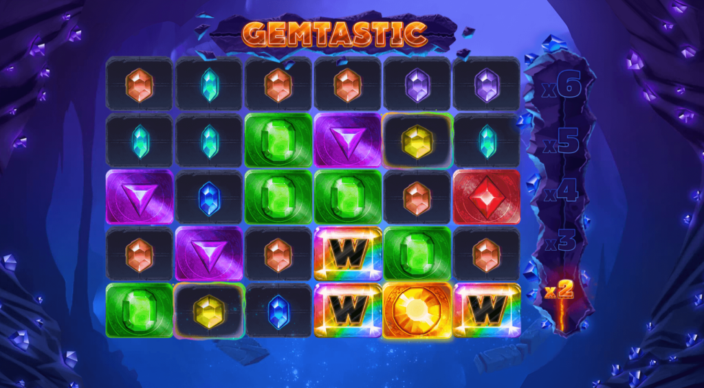 Gemtastic สล็อตค่าย Red Tiger SLOT SLOTXO