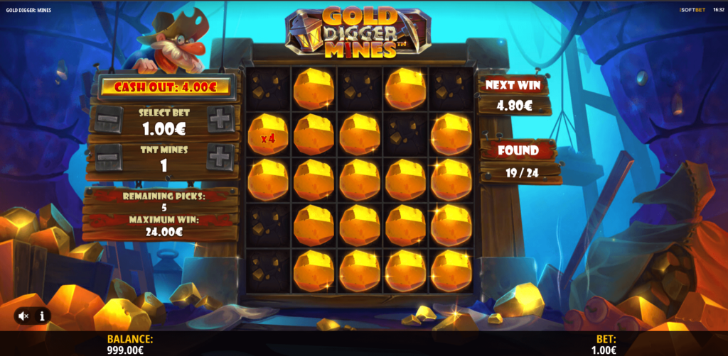 Gold Digger Mines สล็อตค่าย ISoftbet SLOT SLOTXO