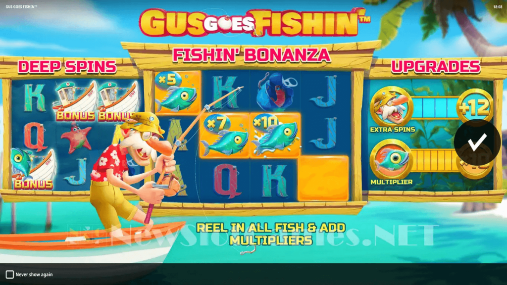 Gus Goes Fishin’ สล็อตค่าย ISoftbet SLOT SLOTXO