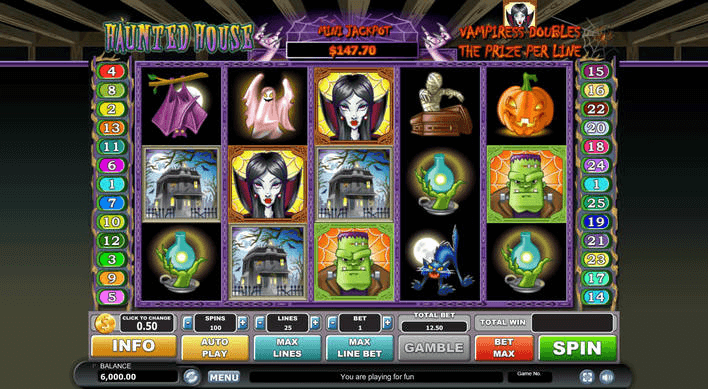 Haunted House สล็อตค่าย Habanero SLOT SLOTXO