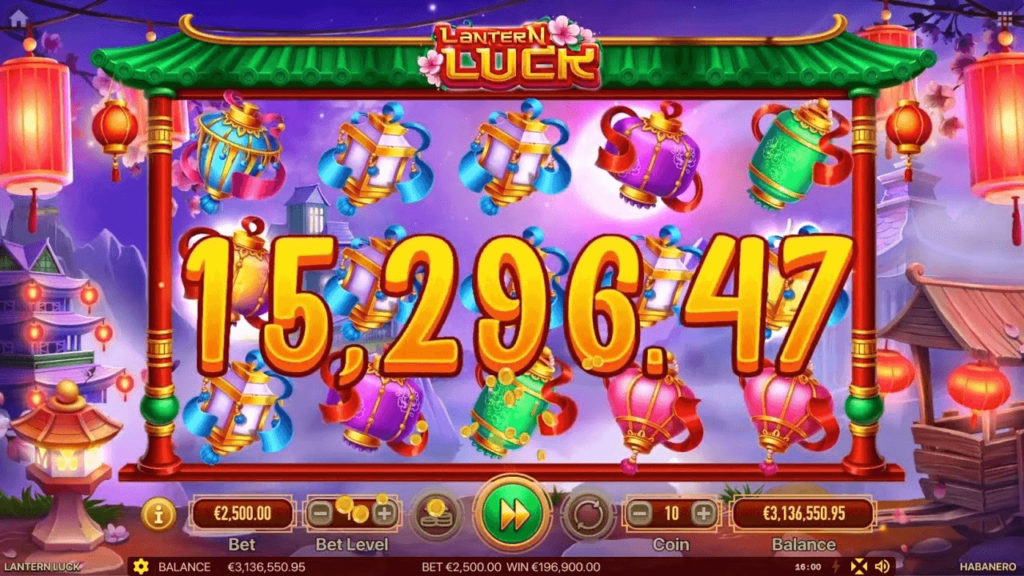 Lantern Luck สล็อตค่าย Habanero SLOT SLOTXO