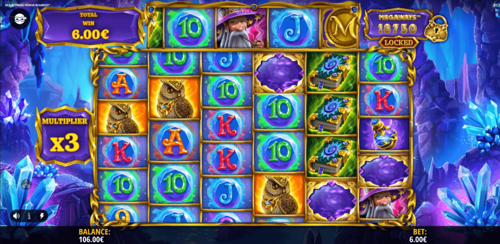 Merlin’s Magic Mirror Megaways สล็อตค่าย ISoftbet SLOT SLOTXO