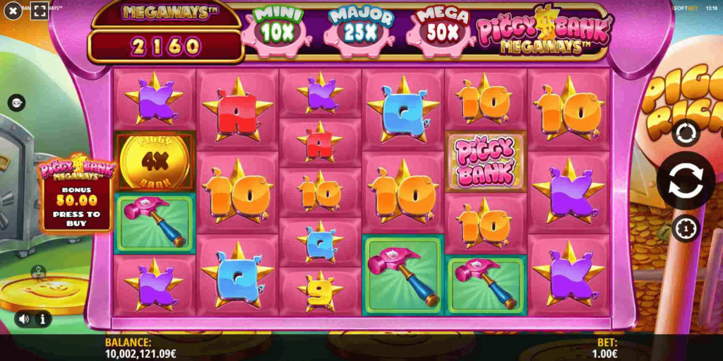 Piggy Bank Megaways สล็อตค่าย ISoftbet SLOT SLOTXO