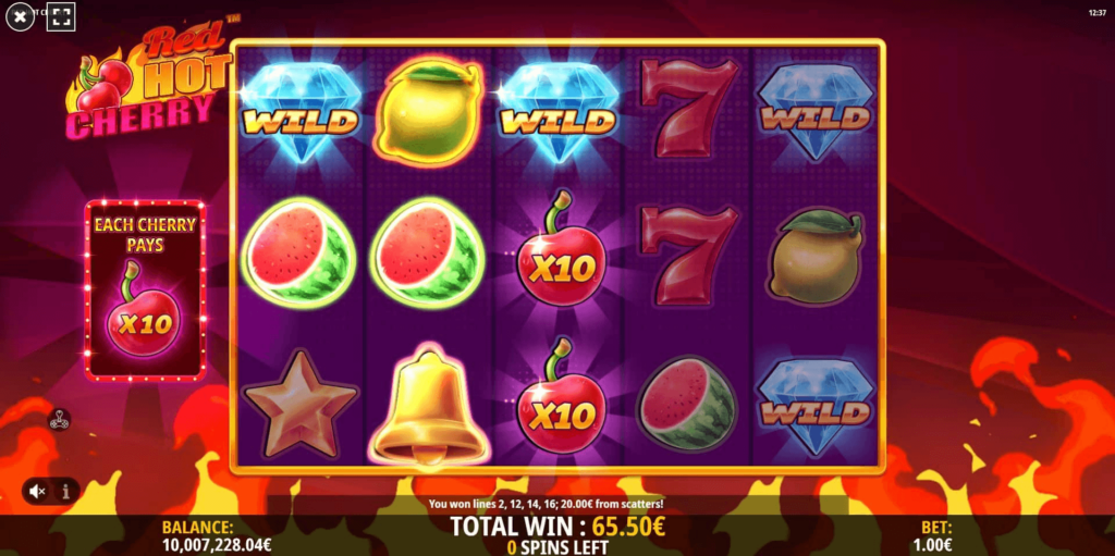 Red Hot Cherry สล็อตค่าย ISoftbet SLOT SLOTXO