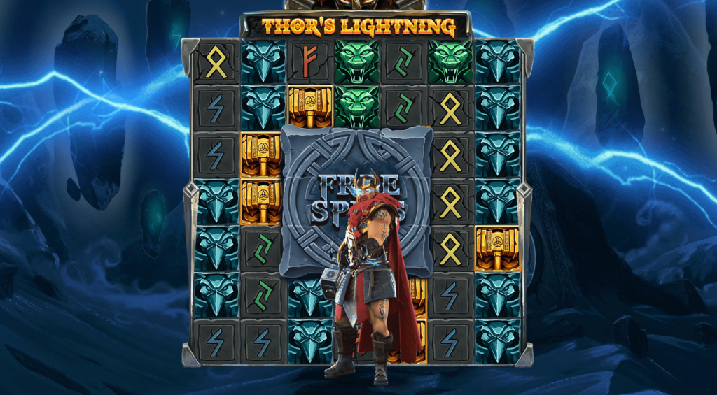 Thor's Lightning สล็อตค่าย Red Tiger SLOT SLOTXO