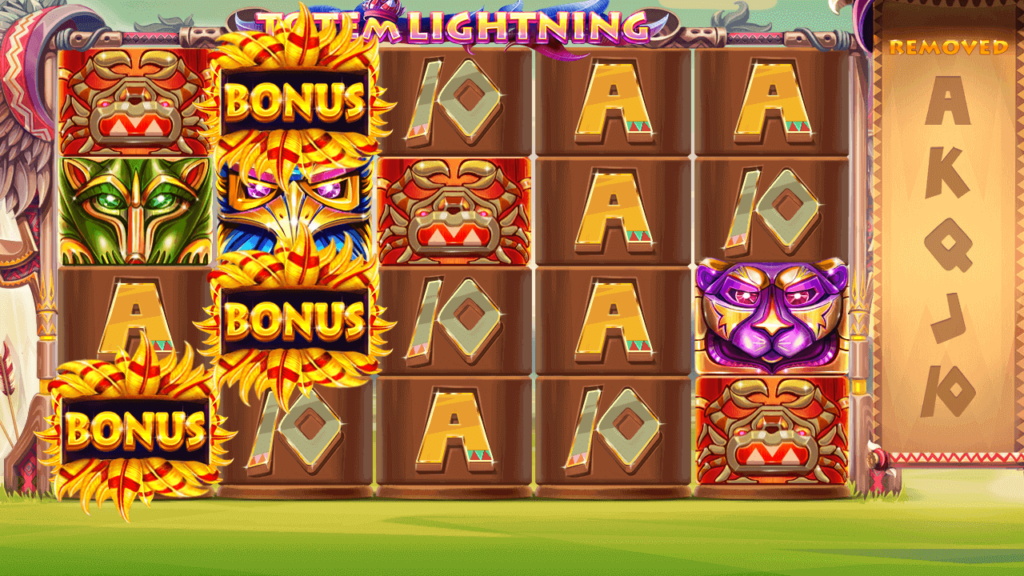 Totem Lightning สล็อตค่าย Red Tiger SLOT SLOTXO