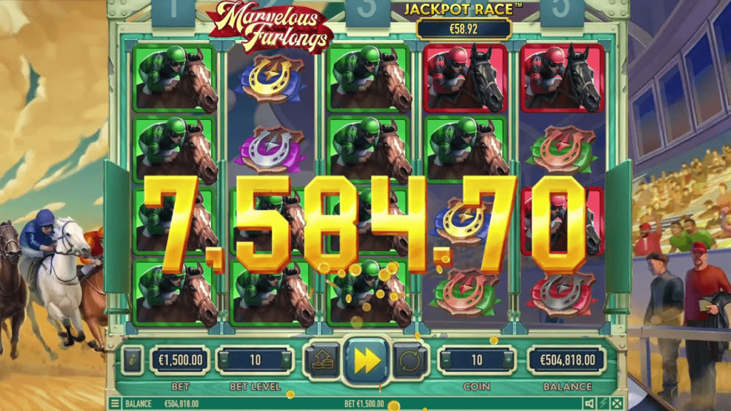 Marvelous Furlongs สล็อตค่าย Habanero SLOT SLOTXO