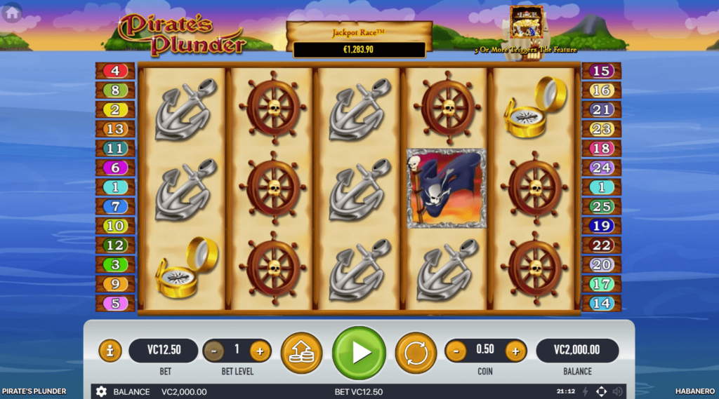 Pirate's Plunder สล็อตค่าย Habanero SLOT SLOTXO