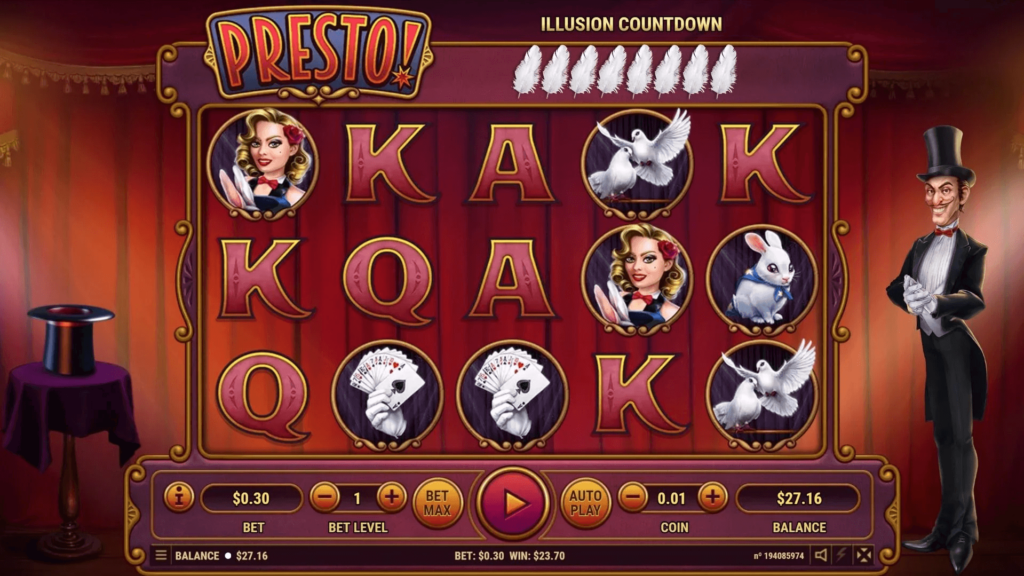 Presto! สล็อตค่าย Habanero SLOT SLOTXO