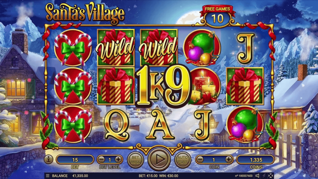 Santa's Village สล็อตค่าย Habanero SLOT SLOTXO