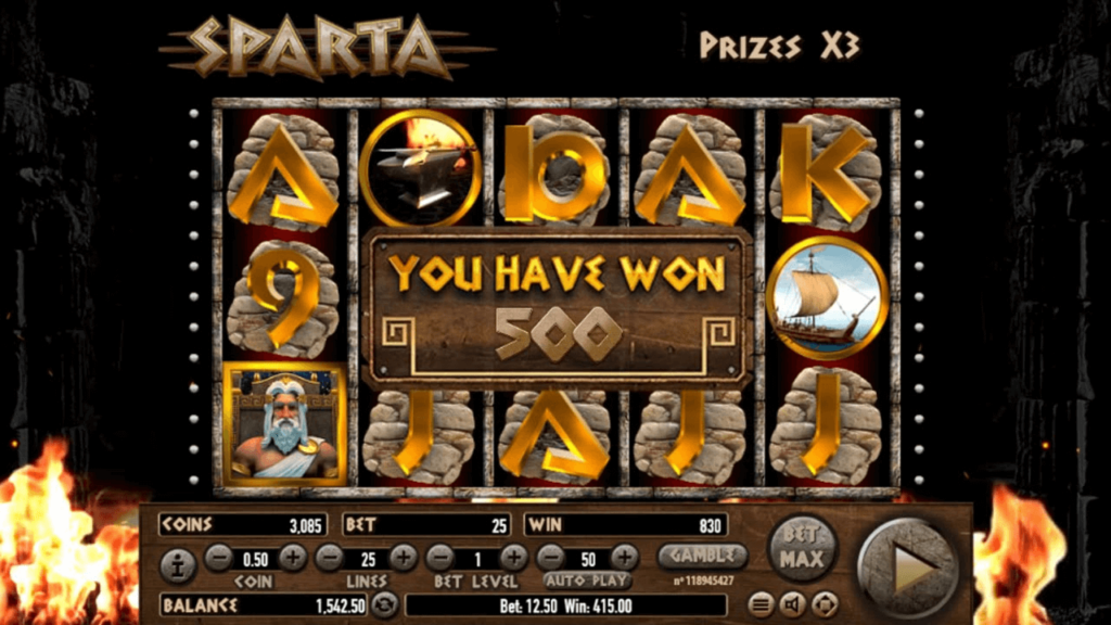 Sparta สล็อตค่าย Habanero SLOT SLOTXO