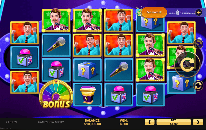 Gameshow Glory สล็อตค่าย High 5 Games SLOT SLOTXO Gameshow Glory สล็อตค่าย High 5 Games SLOT SLOTXO