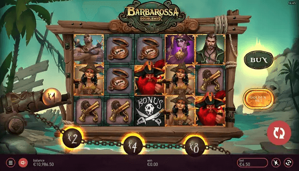 Barbarossa DoubleMax™ สล็อตค่าย Yggdrasil Gaming SLOT SLOTXO Barbarossa DoubleMax™ สล็อตค่าย Yggdrasil Gaming SLOT SLOTXO