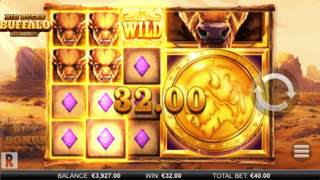 Big Bucks Buffalo GigaBlox™ สล็อตค่าย Yggdrasil Gaming SLOT SLOTXO