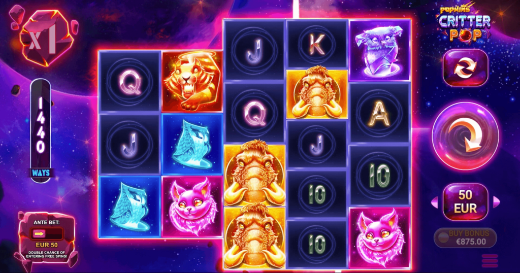 CritterPop™ สล็อตค่าย Yggdrasil Gaming SLOT SLOTXO