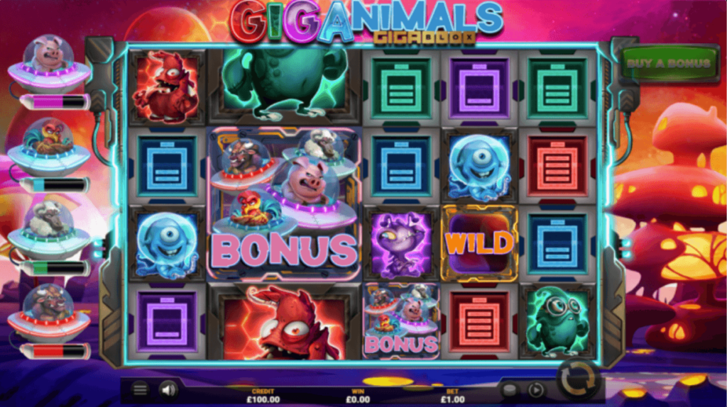 Giganimals GigaBlox™ สล็อตค่าย Yggdrasil Gaming SLOT SLOTXO