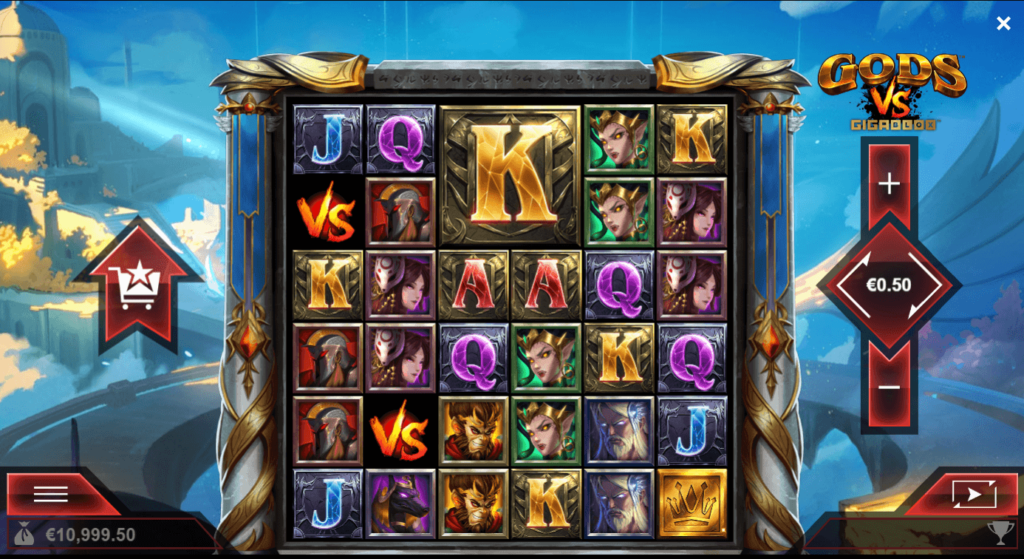 Gods VS Gigablox สล็อตค่าย Yggdrasil Gaming SLOT SLOTXO