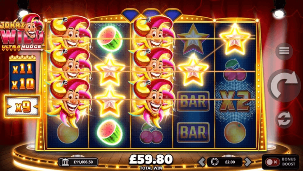 Jokrz Wild UltraNudge สล็อตค่าย Yggdrasil Gaming SLOT SLOTXO