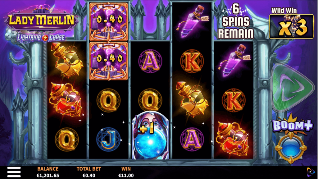 Lady Merlin สล็อตค่าย Yggdrasil Gaming SLOT SLOTXO