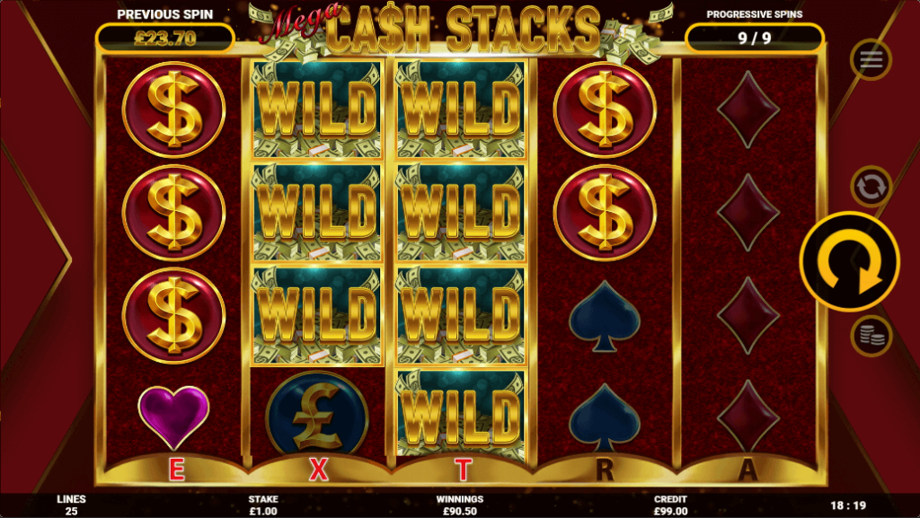 Mega Cash Stacks สล็อตค่าย Yggdrasil Gaming SLOT SLOTXO