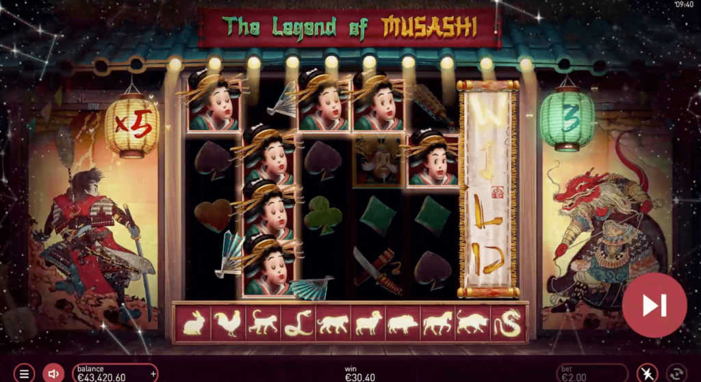 The Legend of Musashi สล็อตค่าย Yggdrasil Gaming SLOT SLOTXO The Legend of Musashi สล็อตค่าย Yggdrasil Gaming SLOT SLOTXO