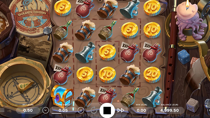 Finn's Golden Tavern เกมสล็อต NetEnt SLOT รีวิวเกม แตกง่าย : สล็อต 888