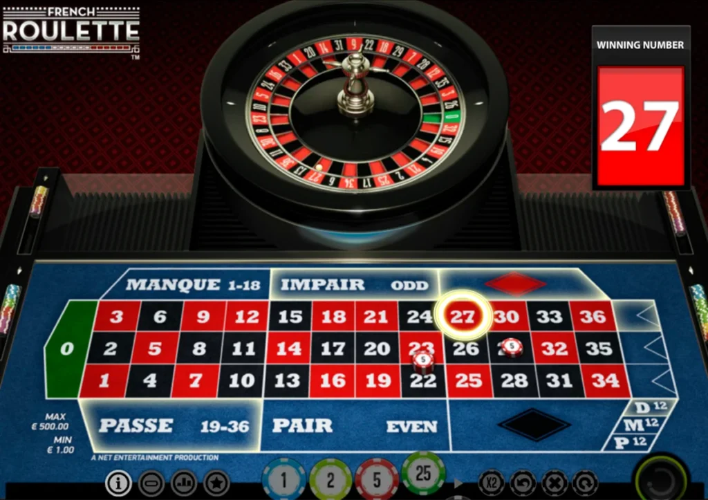 French Roulette สล็อตค่าย NetEnt Gaming SLOTXO