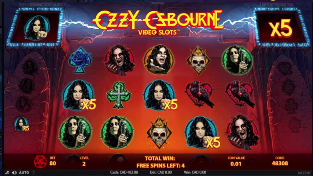 Ozzy Osbourne สล็อตค่าย NetEnt Gaming SLOTXO