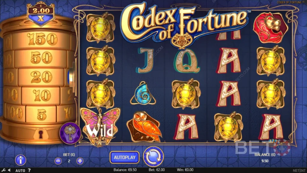 Codex of Fortune สล็อตค่าย NetEnt Gaming SLOTXO