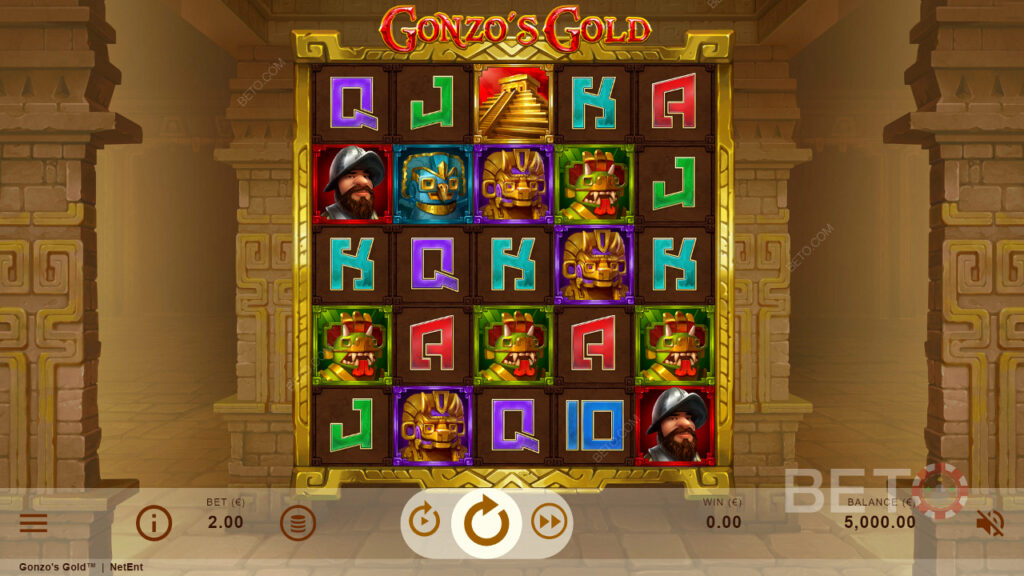 Gonzo's Gold สล็อตค่าย NetEnt Gaming SLOTXO