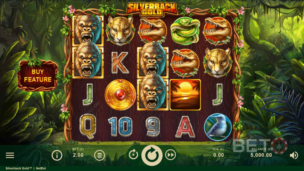 Silverback Gold สล็อตค่าย NetEnt Gaming SLOTXO