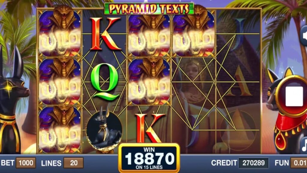 Pyramid Texts สล็อตค่าย Inbet Games SLOTXO