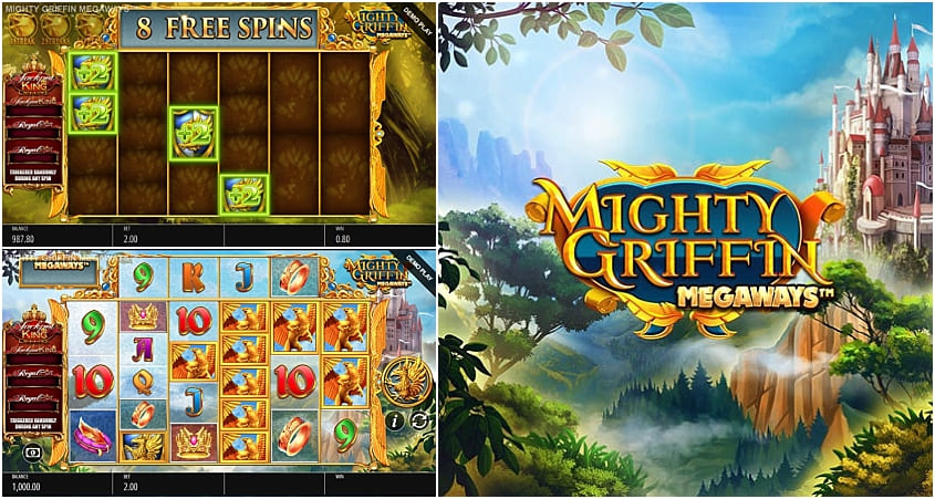 Mighty Griffin Megaways สล็อตค่าย Blueprint Gaming SLOTXO Mighty Griffin Megaways สล็อตค่าย Blueprint Gaming SLOTXO