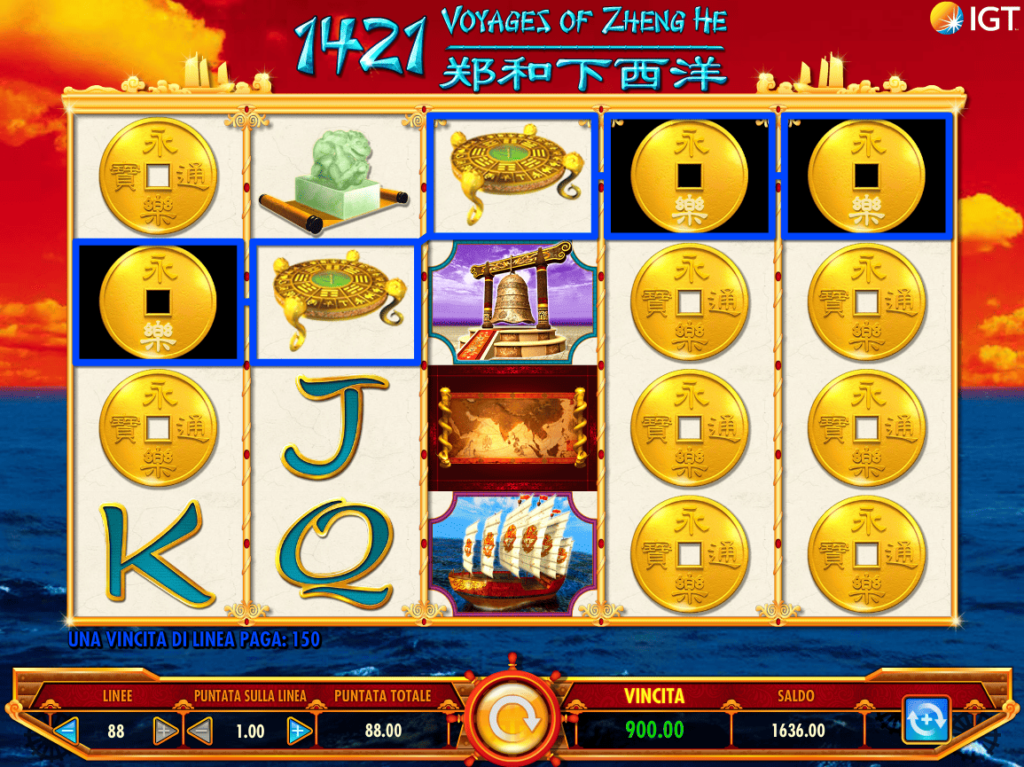 1421 Voyages of Zheng He สล็อตค่าย IGT SLOT สล็อตเว็บตรง SLOTXO