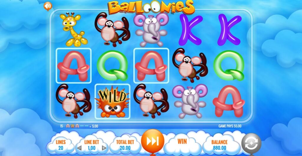 Balloonies สล็อตค่าย IGT SLOT สล็อตเว็บตรง SLOTXO